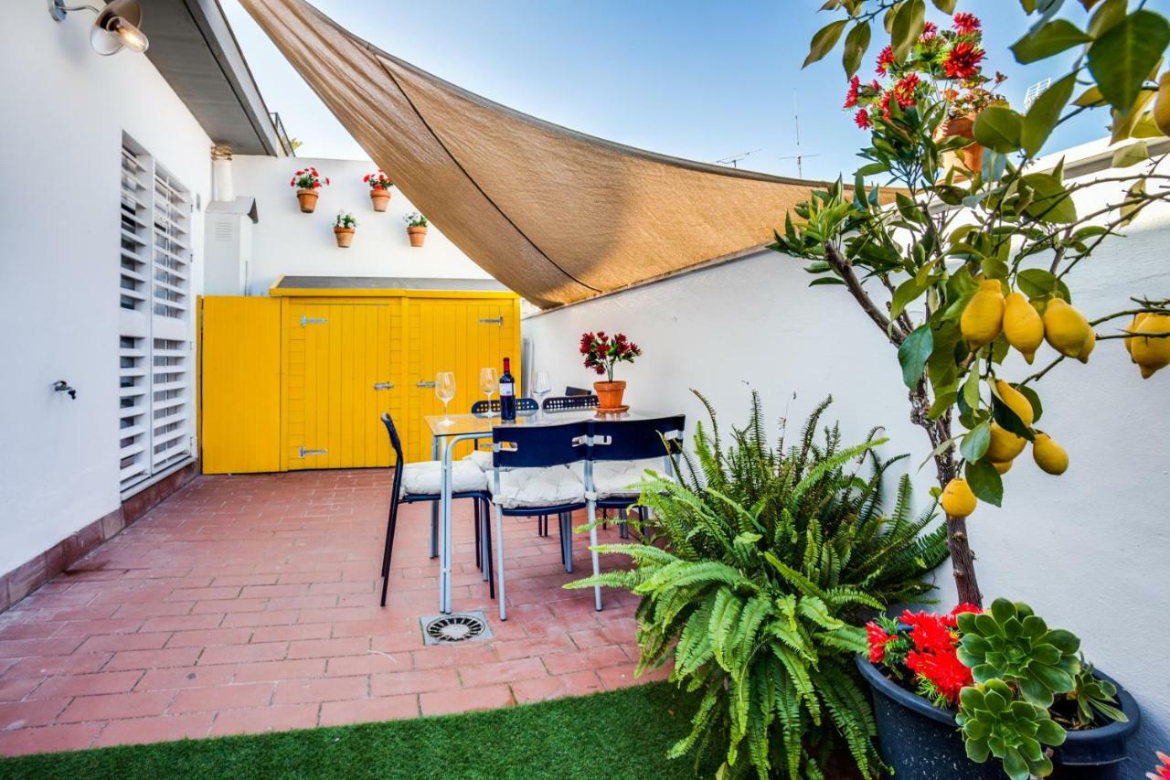 Encantador Atico Con Terraza Sevilla Kültér fotó